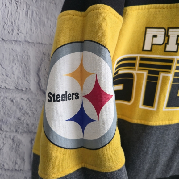 Pittsburgh Steelers Hands High Black and Yellow Hoodie 4XL - Picture 6 of 15